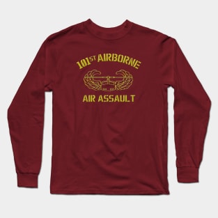 101st Air Assault Yellow Long Sleeve T-Shirt